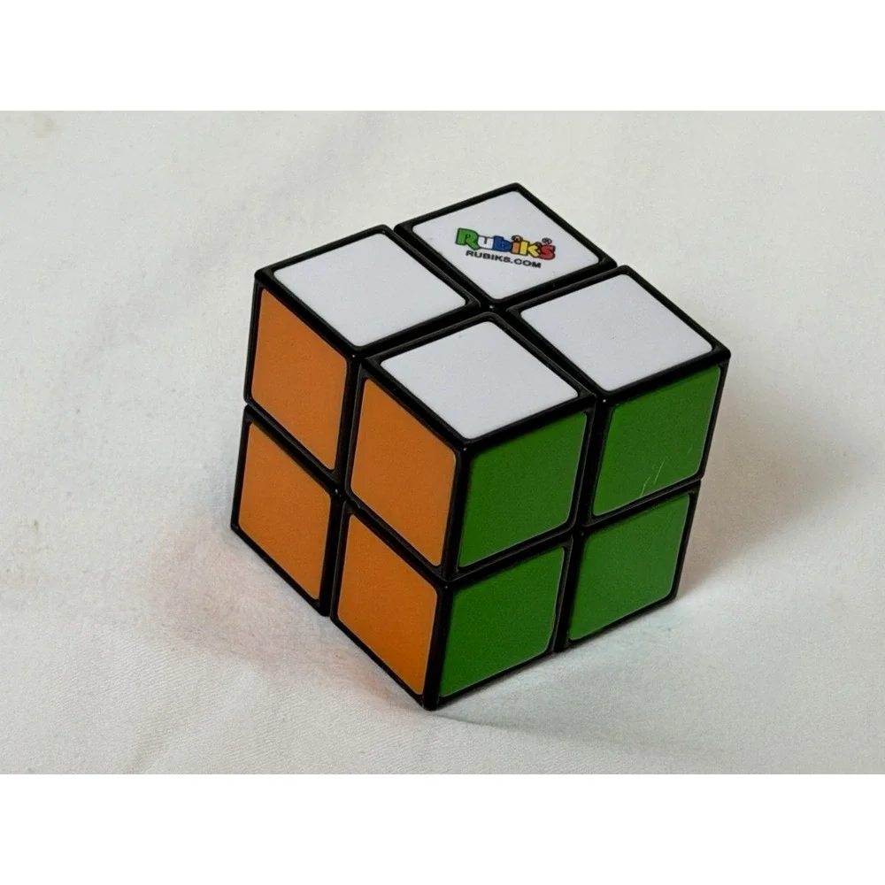 Official Rubik's 2x2 Pocket Cube Mini Puzzle Toy‎ Brain Teaser Game